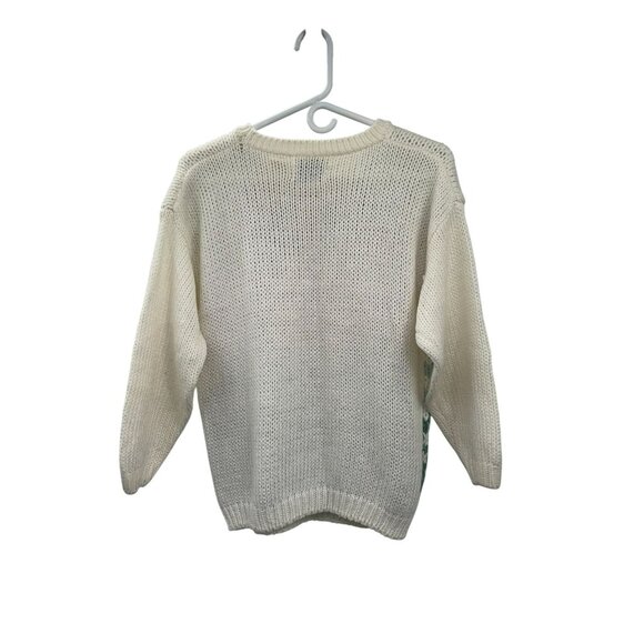 Vintage Shenanigans Sweater Womens M Used Knitted by Hand - Picture 2 of 16